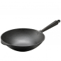 Preview: Wok 30 cm aus Gusseisen 0865TS Griff Esche B-Ware von SKEPPSHULT