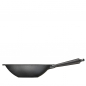 Preview: Wok 30 cm aus Gusseisen 0865TS Griff Esche B-Ware von SKEPPSHULT