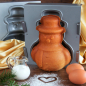 Preview: Schneemann 3D-Backform 1000 ml „We love baking“ von STÄDTER