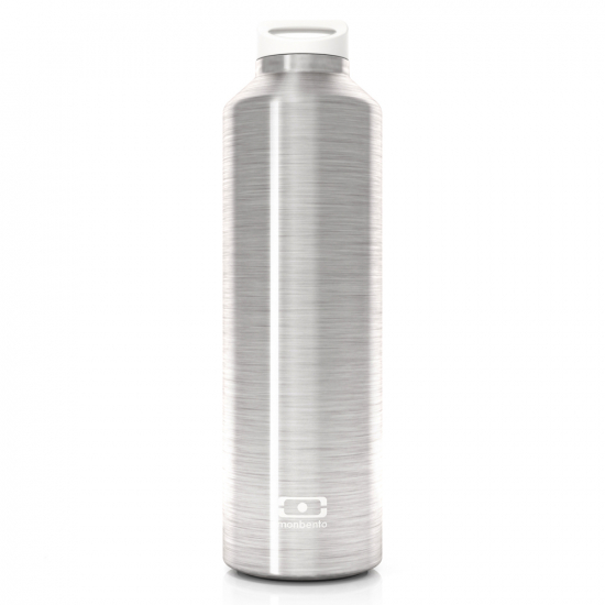 Isolierflasche MB Steel Silver 500 ml aus Edelstahl von MONBENTO