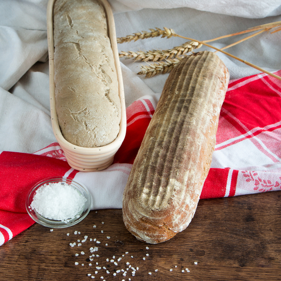 Gärkorb Baguette 36,0 cm Länge aus Rattan von STÄDTER