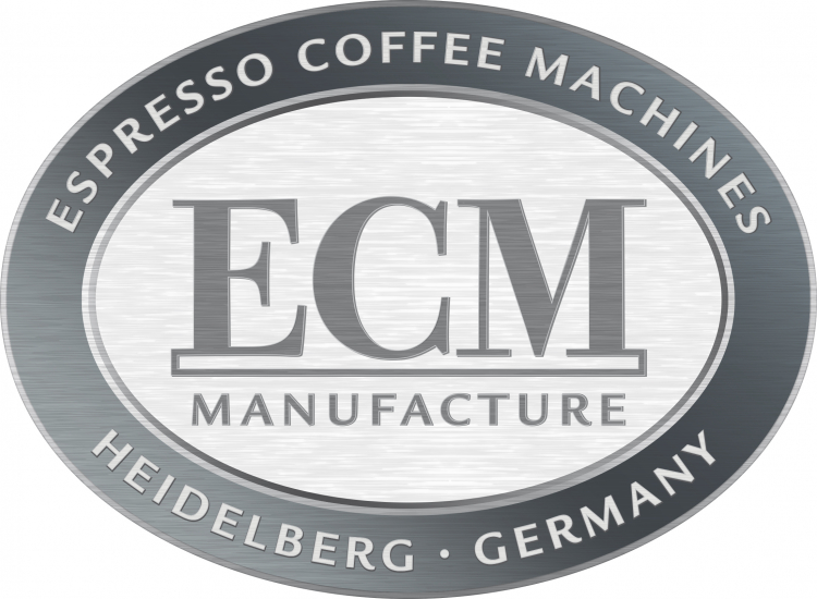 Milchkännchen 0,6 l aus Edelstahl mit Logo von ECM