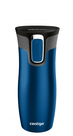 Thermobecher West Loop 2.0 blau matt 470 ml von CONTIGO