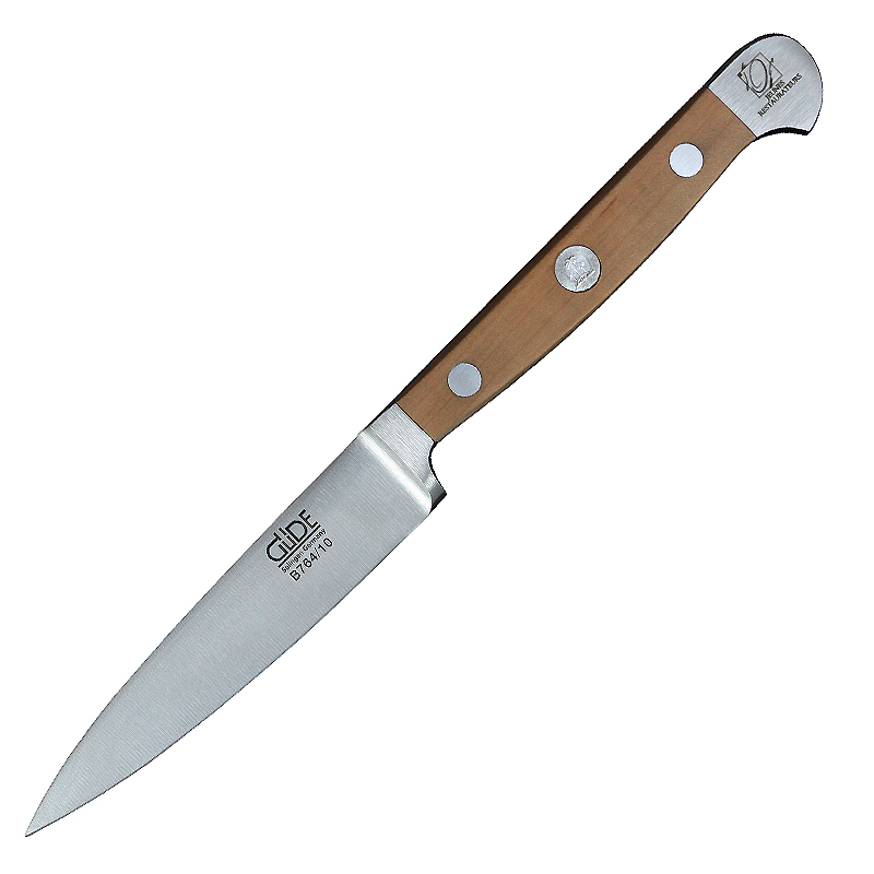 Spickmesser B764/10 von GÜDE, Serie Alpha Birne, 10 cm lange Klinge