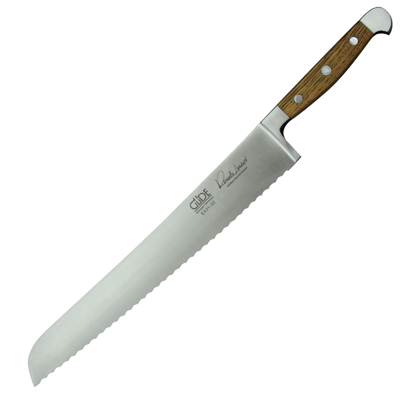 Brotmesser Franz Güde E431/32 von GÜDE, Serie Alpha Fasseiche, 32 cm Klinge