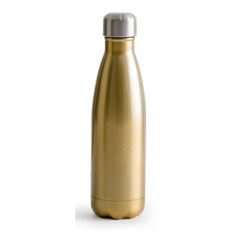 Isolierflasche goldfarben 500 ml von SAGAFORM