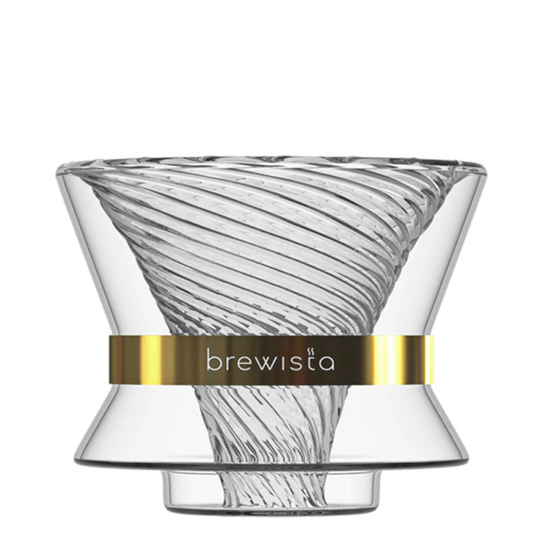 Kaffeefilter / Handfilter Tornado Duo aus Glas von BREWISTA